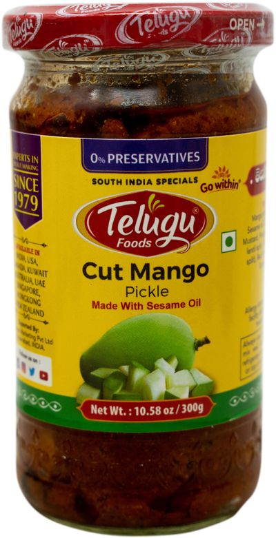 Telugu Cut Mango Pickle - 300gm