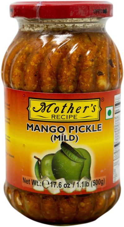 Mother's Recipe Mango Pickle (Mild) 500gm