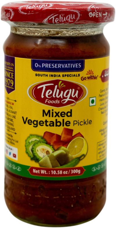 Telugu Mix Vegetable Pickle 300gm