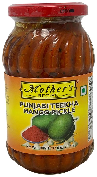 Mother's Recipe Punjabi Teekha Mango Pickle 500gm