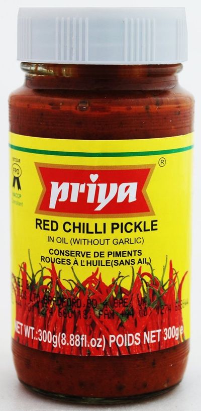 Priya Red Chili Pickle 300gm