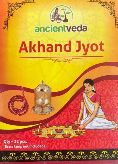 Ancient Veda Akhand Jyot - 12pcs