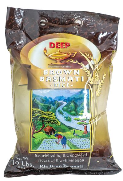 Deep Brown Basmati Rice - 10LB