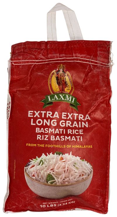 Laxmi Extra Long Grain Basmati Rice - 10lb