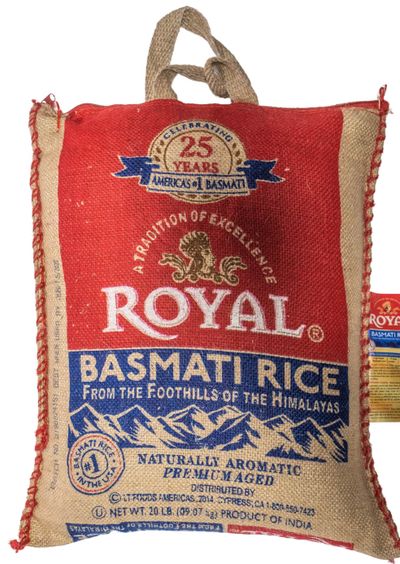 Royal Basmati Rice - 20LB
