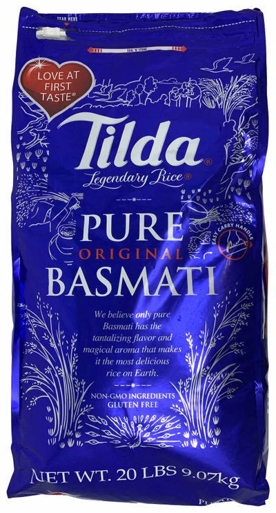 Tilda Basmati Rice - 20LB