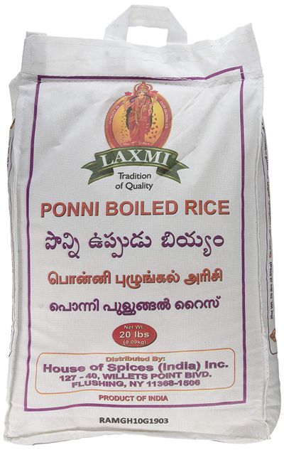Laxmi Ponni Boiled Rice - 20LB