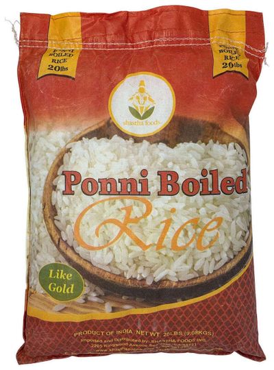 Shastha Ponni Boiled Rice 20LB