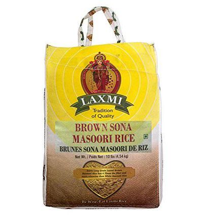 Laxmi Brown Sona Masoori - 10LB