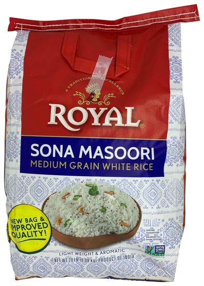 Royal Sona Masoori Rice - 20LB