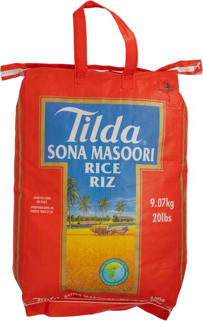Tilda Sona Masoori Rice - 20LB