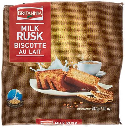 Britannia Milk Rusk - 207gm