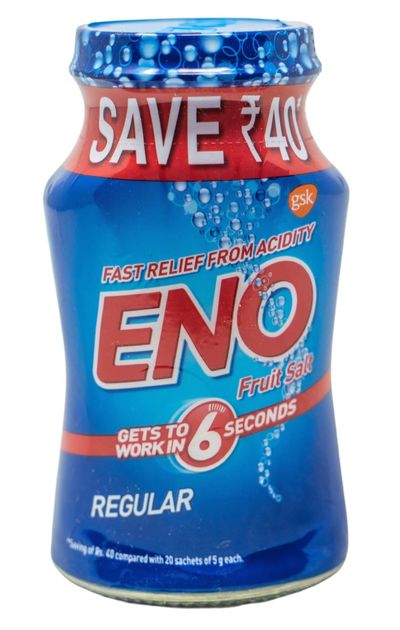 Eno Salt Glass Bottle Regular - 100gm