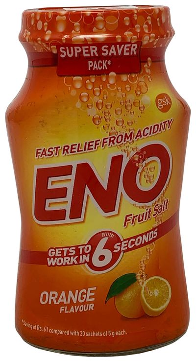 Eno Fruit Salt Orange - 100gm