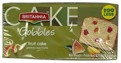 Britannia Eggless Fruit Cake - 9.7oz
