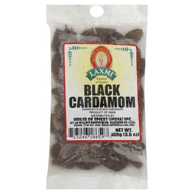 Laxmi Cardamom Black - 100gm
