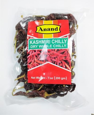 Anand Kashmiri Dry Wh Chilli - 7oz