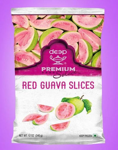 Deep IQF Red Guava Slices - 12oz