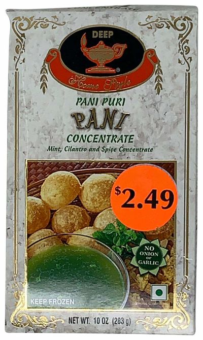 Deep Frozen Pani Puri Concentrate 200gm