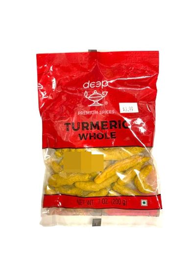 Deep Spice Whole Turmeric - 200gm