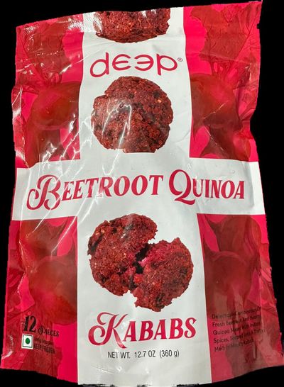 Deep Beet Root Quinoa Kabab 12.7oz