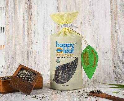 Happy Leaf Org Urad Split - 3.5LB