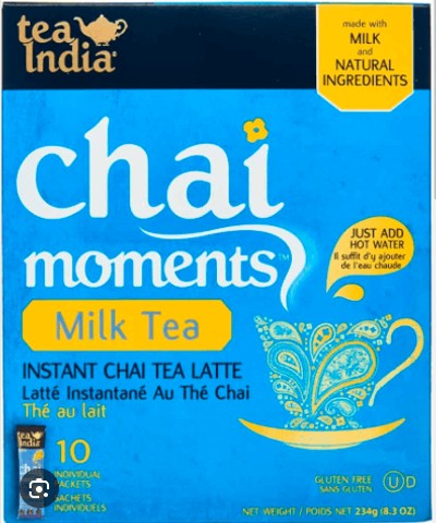 Tea India Chai Moments Milk Tea 10 Tea Bags 234gm
