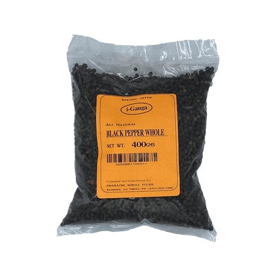 i-Ganga Black Pepper Whole - 400gm