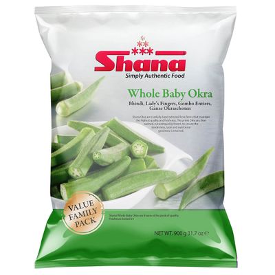 Shana Okra Sliced Rings - 900gm