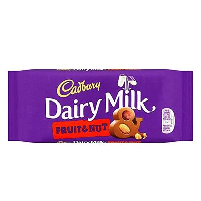 Cadbury Dairy Milk Fruit & Nut - 110gm