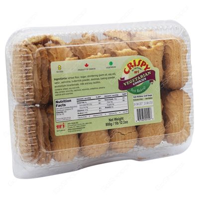 Crispy Vegetarian Cookies - 800gm