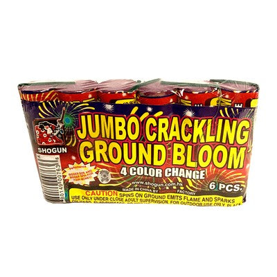 Jumbo Cracking Ground Bloom 4Colour Change 6 Piece