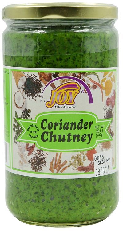 Joy Coriander Chutney - 26oz