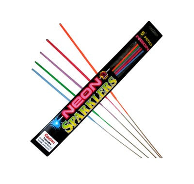Neon Sparklers 5Piece/Pack