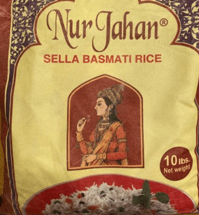 Nurjahan Sella Basmati Rice 10 LB
