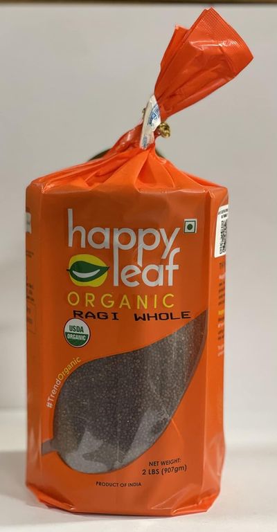 Happy Leaf Org Ragi whole - 2LB