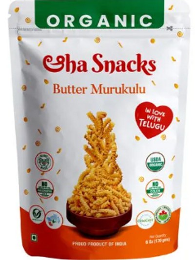 Aaha Organic Butter Muruku 170gm