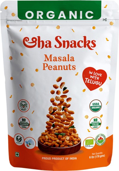 Aaha Org Masala Peanut - 170gm