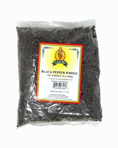 Laxmi Black Pepper Whole - 400gm