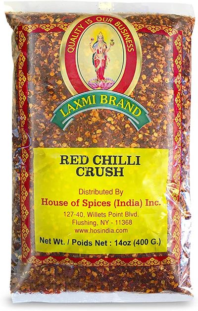 Laxmi Crushed Red Chili Flakes - 400gm
