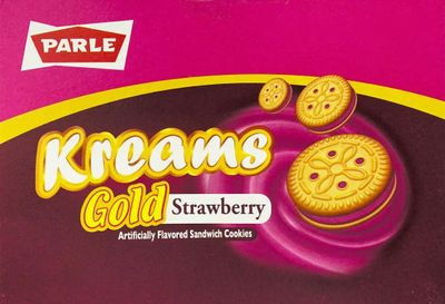 Parle Kream Gold Strawberry - 67gm