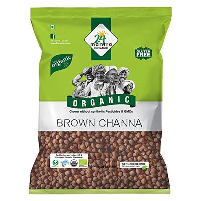24M Org Brown Chana Dal - 4lb