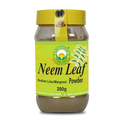 Basic Ayurveda Neem Leaf/ Methi Powder - 200gm