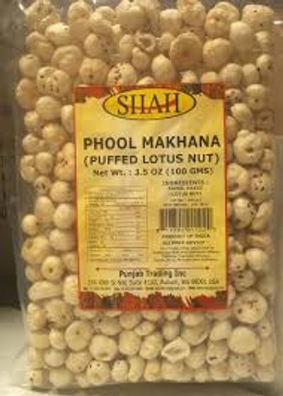 Shah Phool Makhana 3.5 oz/100gm