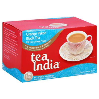 Tea India Tea Round Bags - 216 Count