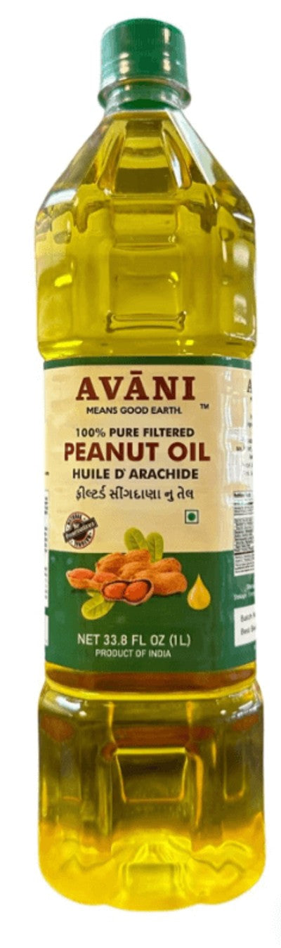 Avani Peanut Oil (Filtered) 1litre