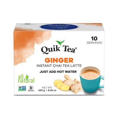 Quik Tea Ginger Chai 8.5 oz
