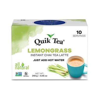 Quik Tea Lemon Grass Chai 8.5 oz