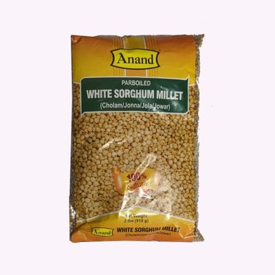 Anand White Sorghum Millet ( Cholam / Jowar ) - 2lb