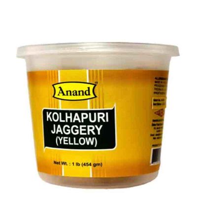 Anand Kohlapuri Jaggery (Yellow) - 1LB